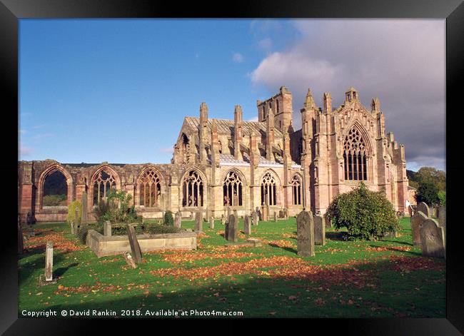 Melrose Abbey , Scotland Framed Print by Photogold Prints