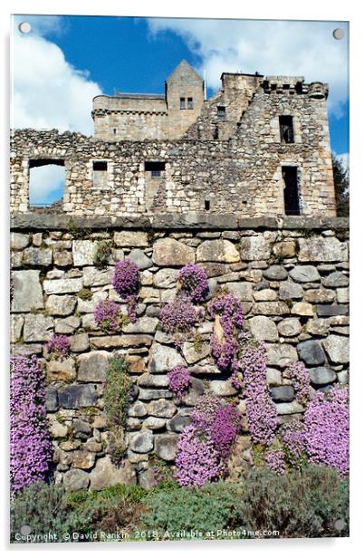 Castle Campbell , Scotland Acrylic by Photogold Prints