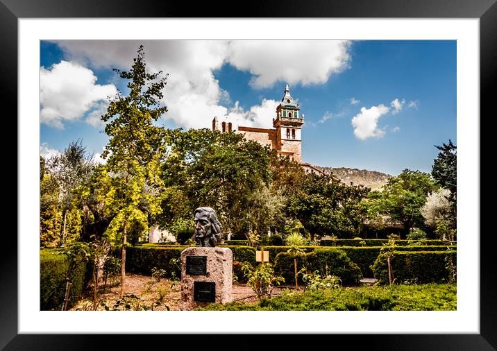 The Monastery at Valldemossa  Framed Mounted Print by Naylor's Photography