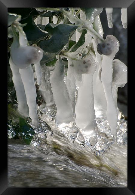 Icy Waters Framed Print by Robert Geldard