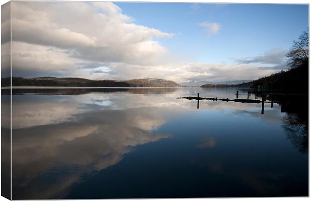 Windermere Reflections Canvas Print by James Battersby