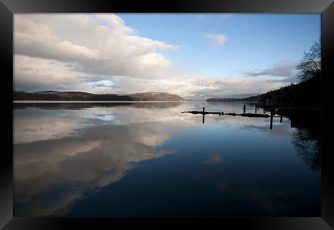 Windermere Reflections Framed Print by James Battersby