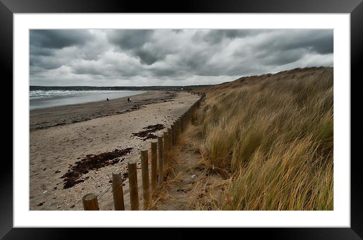 Marazion Beach, Cornwall Framed Mounted Print by C.C Photography