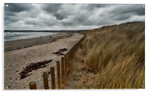 Marazion Beach, Cornwall Acrylic by C.C Photography