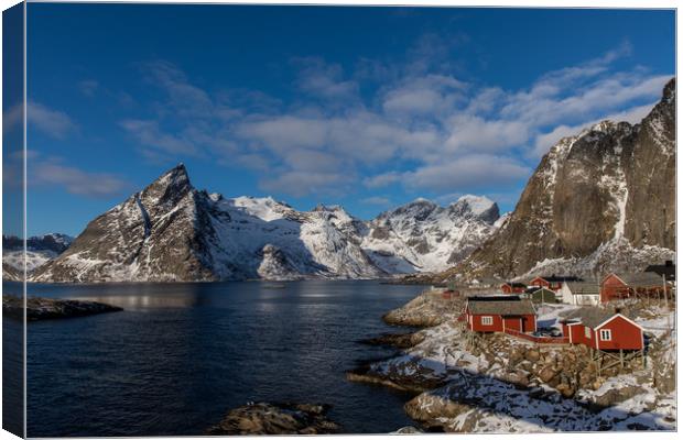 Hamnoy Canvas Print by Thomas Schaeffer