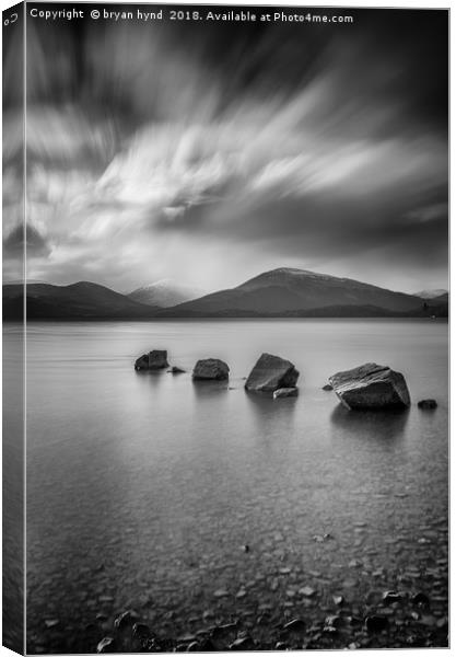 Loch Lomond  Canvas Print by bryan hynd