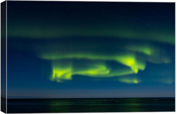 Aurora @ Eggum Canvas Print by Thomas Schaeffer