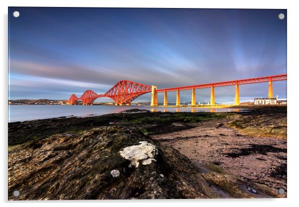 Forth Bridge Acrylic by Emanuel Ribeiro