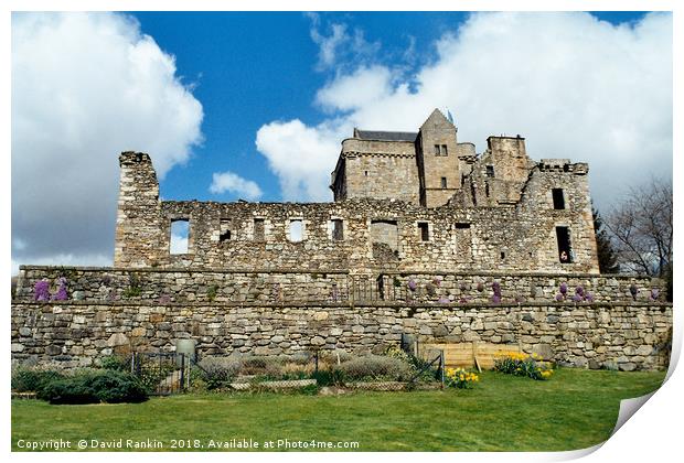 Castle Campbell , Scotland Print by Photogold Prints