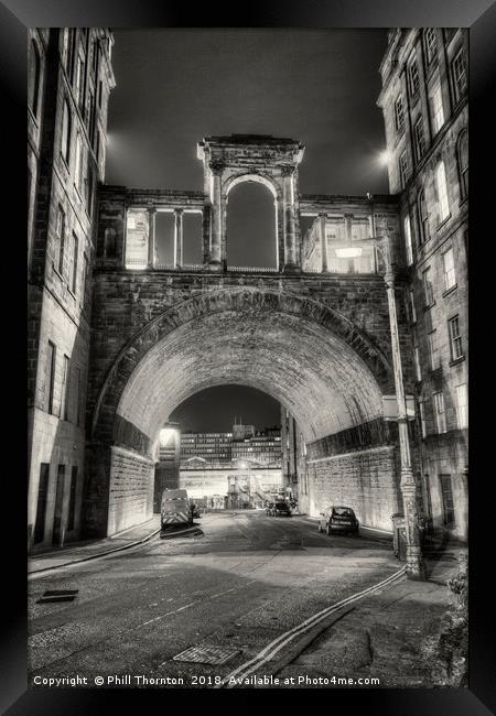 Carlton Road Tunnel and Waterloo Place. Framed Print by Phill Thornton
