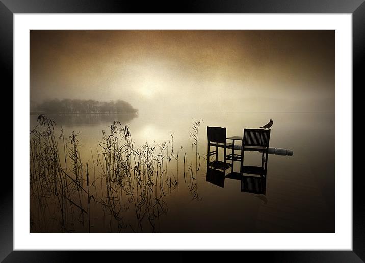 Loch Ard... Framed Mounted Print by David Mould