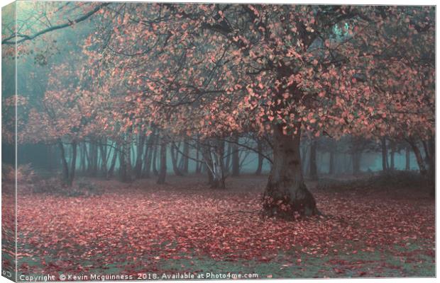 The Magical Forest Canvas Print by Kevin Mcguinness
