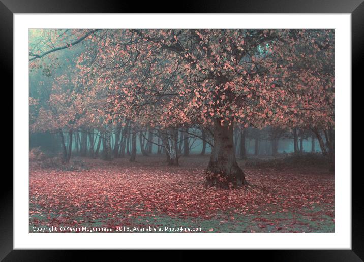 The Magical Forest Framed Mounted Print by Kevin Mcguinness