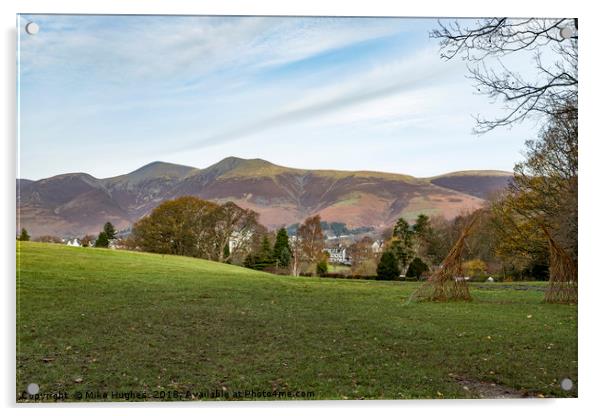 Keswick Backdrop Acrylic by Mike Hughes