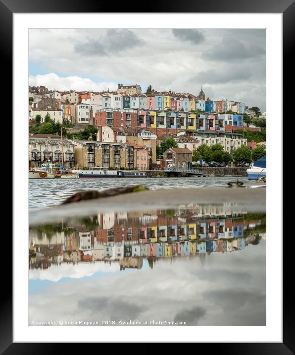 Colours of Cliftonwood Framed Mounted Print by Keith Rugman