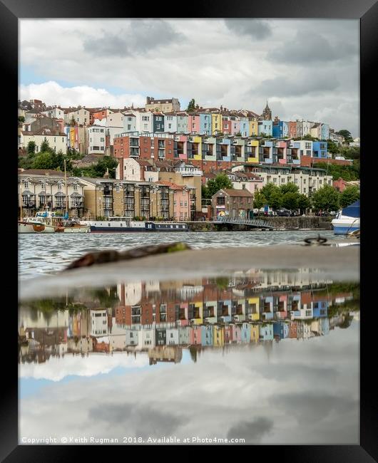 Colours of Cliftonwood Framed Print by Keith Rugman