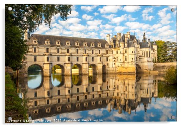 Chenonceau Chateau Acrylic by Lenscraft Images