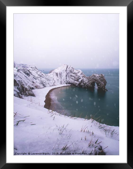 Durdles Door at its Best Framed Mounted Print by Laurence Bigsby