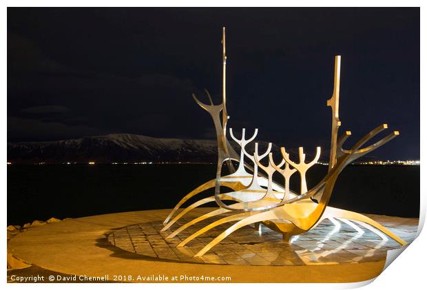 The Sun Voyager Print by David Chennell