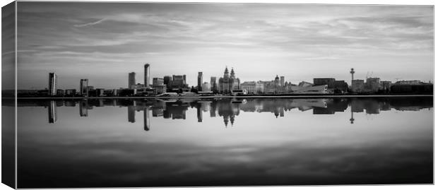 Liverpool Waterfront Canvas Print by Carl Johnson