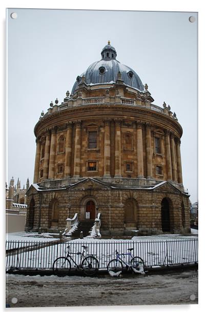 The Radcliffe Camera, Oxford Acrylic by Karen Martin