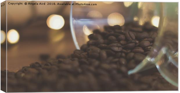 Coffee. Canvas Print by Angela Aird