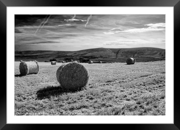 Preseli Backdrop #2 Framed Mounted Print by Barrie Foster