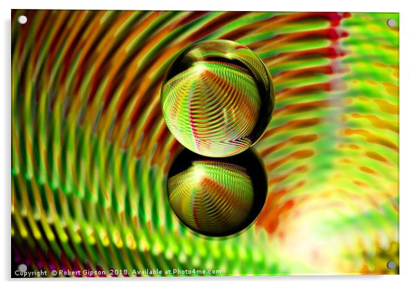 Prismatics Acrylic by Robert Gipson