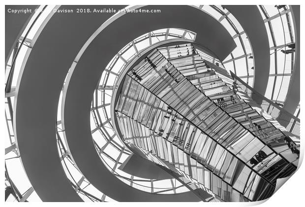 The Reichstag Dome Print by Katy Davison