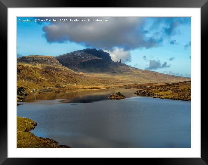 The Old Man of Storr Framed Mounted Print by Mary Fletcher
