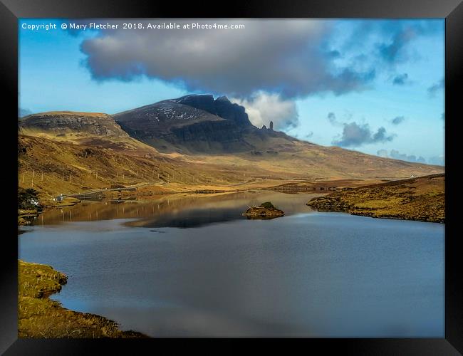 The Old Man of Storr Framed Print by Mary Fletcher