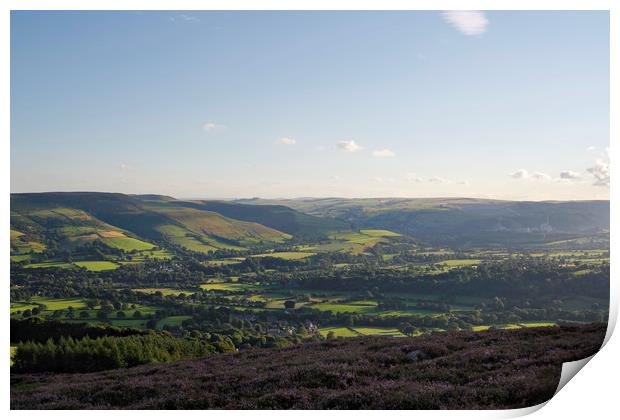 Hope Valley Landscape Print by Kevin Round