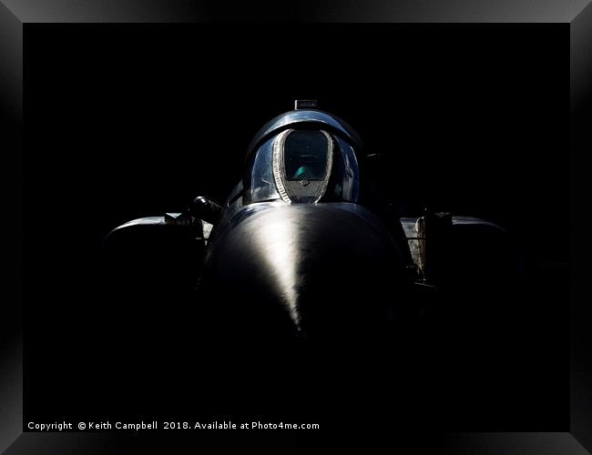 Royal Air Force F-4 Phantom Framed Print by Keith Campbell