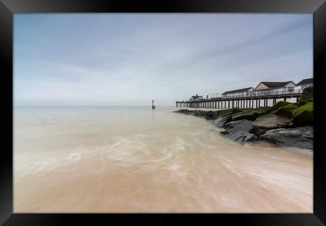 The Southwold Pier Framed Print by Emanuel Ribeiro