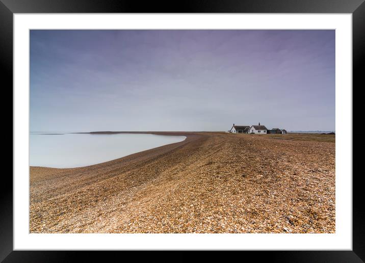 Shingle Street mood Framed Mounted Print by Emanuel Ribeiro