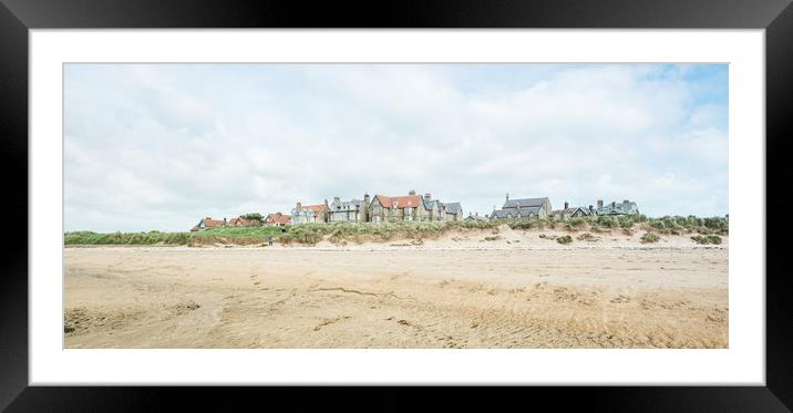Alnmouth Northumberland  Framed Mounted Print by Jean Gill
