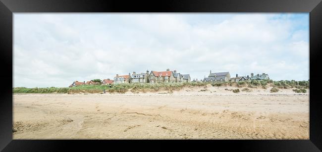 Alnmouth Northumberland  Framed Print by Jean Gill