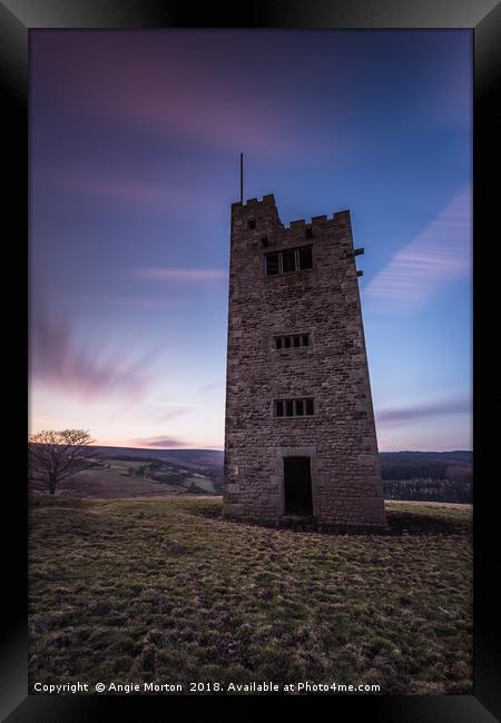 Boots Folly Sunset Framed Print by Angie Morton