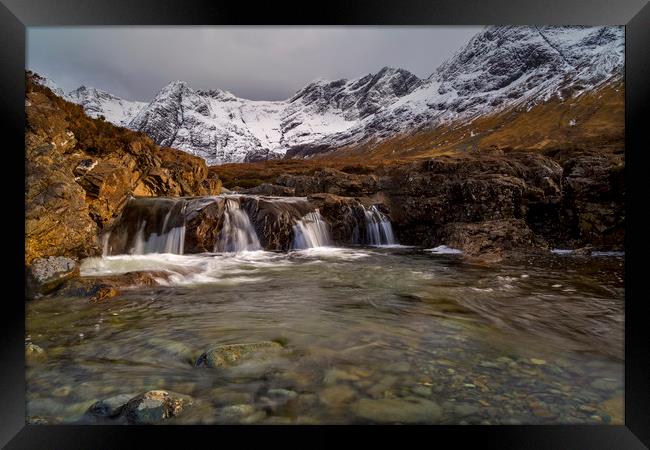 The Fairy Pools, Isle of Skye Framed Print by Derek Beattie