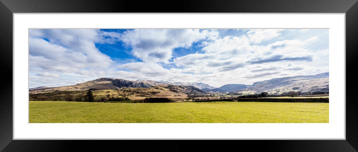 Hell of a View Framed Mounted Print by Naylor's Photography