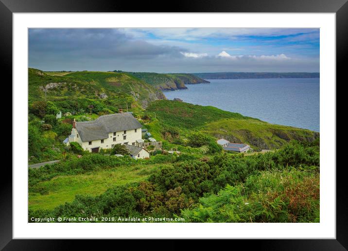 Cornish Coastline Framed Mounted Print by Frank Etchells