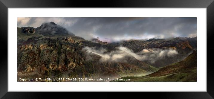 FIRST LIGHT Framed Mounted Print by Tony Sharp LRPS CPAGB