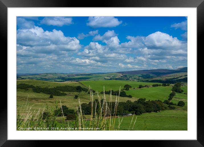 Arbor Low Peak District Framed Mounted Print by Bob Hall