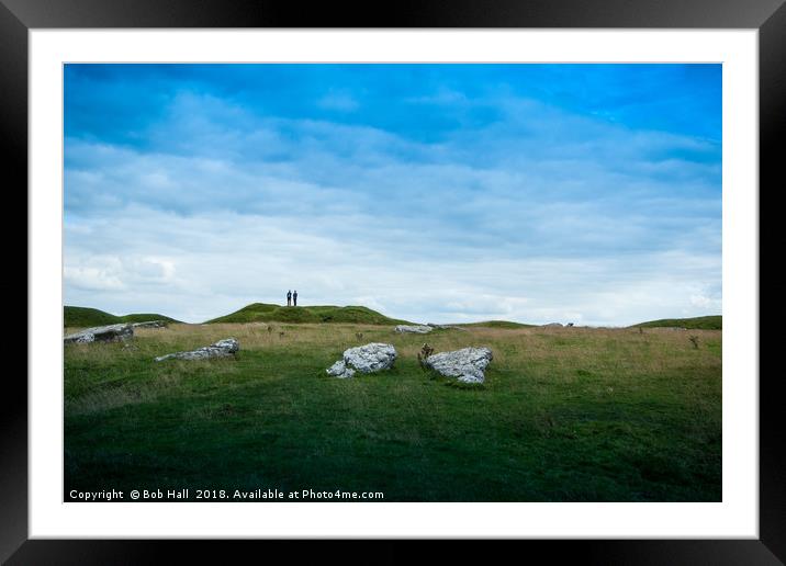 Arbor Low Framed Mounted Print by Bob Hall
