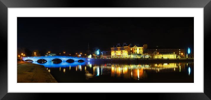 Bedford Embankment  Framed Mounted Print by Donnie Canning