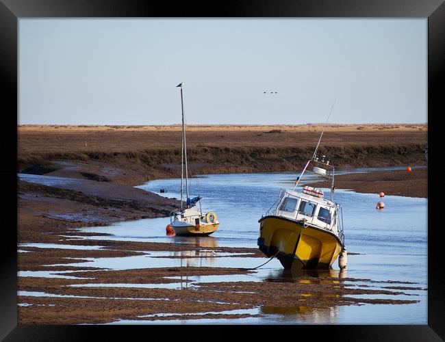 Wells next the Sea Framed Print by Donnie Canning