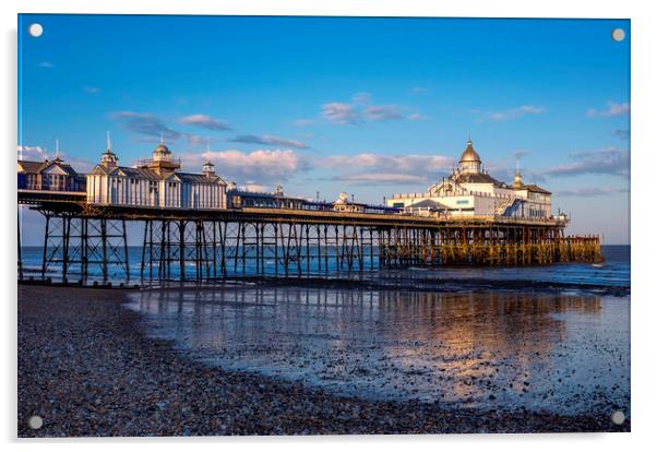 Eastbourne Pier Acrylic by Tony Bates