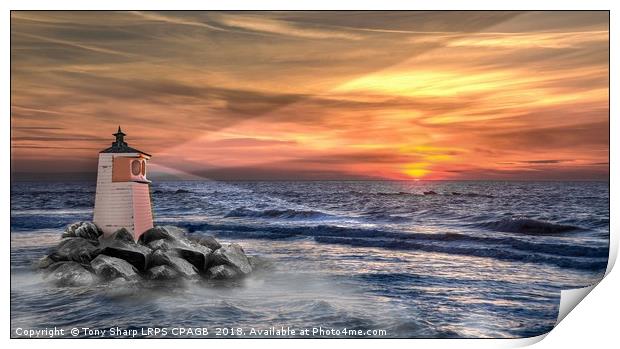 SURREAL SEASCAPE Print by Tony Sharp LRPS CPAGB