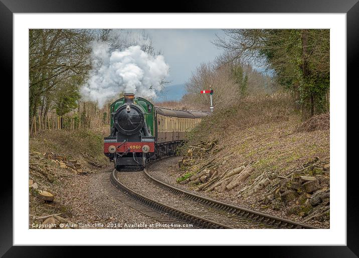 6960 Raveningham Hall Framed Mounted Print by Alan Tunnicliffe