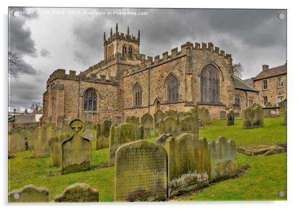 St Mary's Church Acrylic by Jim Wood